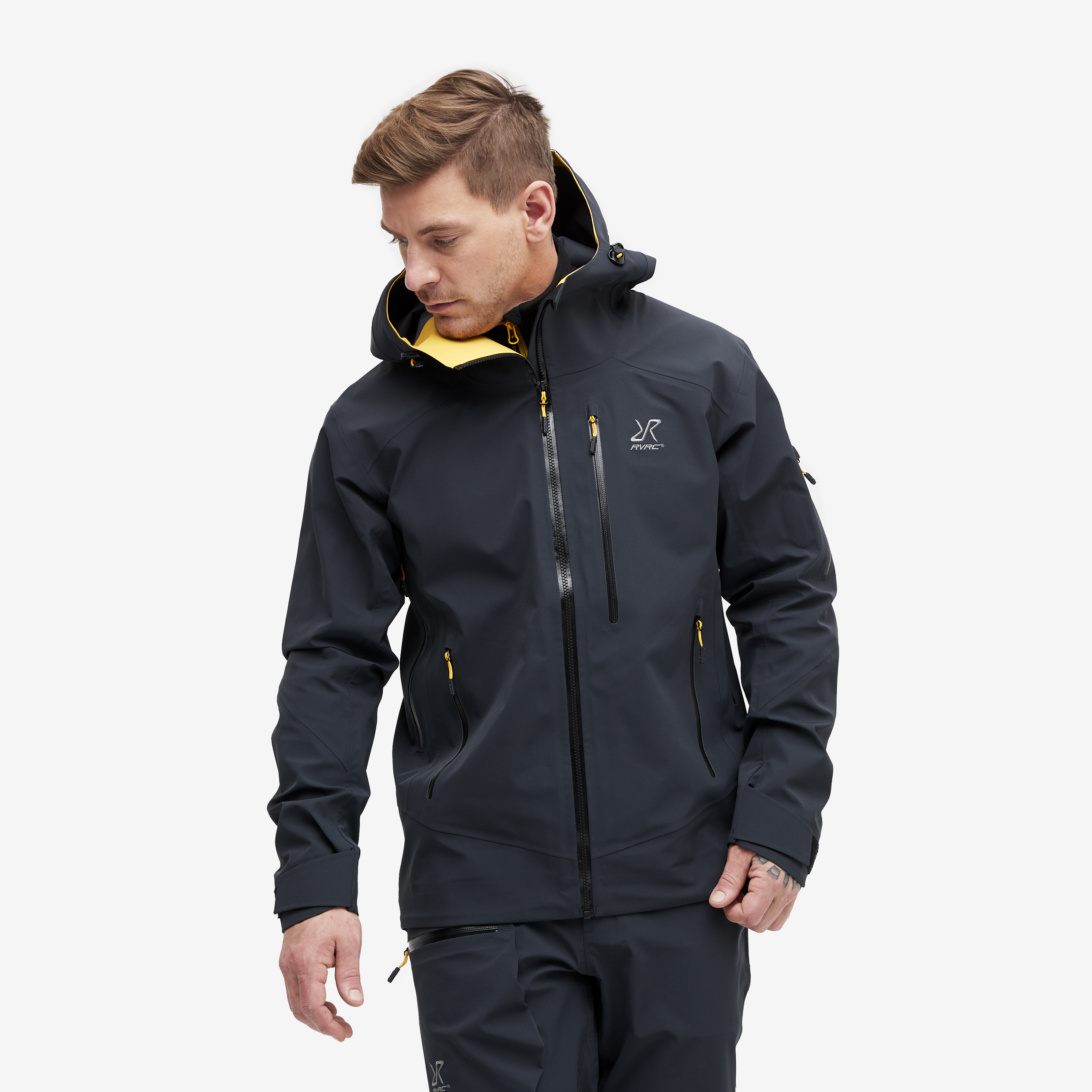 Aphex Pro Jacket Charcoal Black Herr,