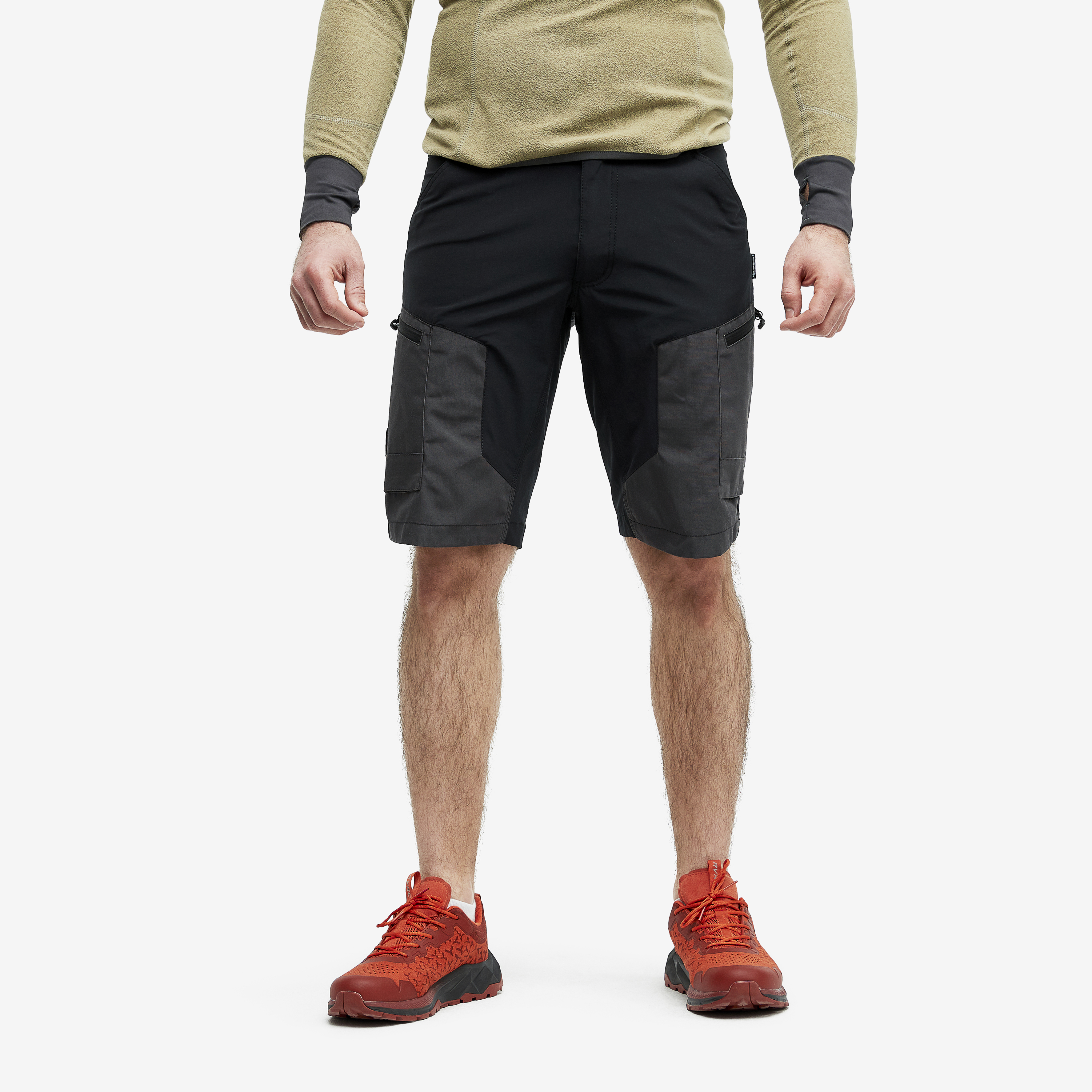 RVRC GP Shorts Jetblack Herr,