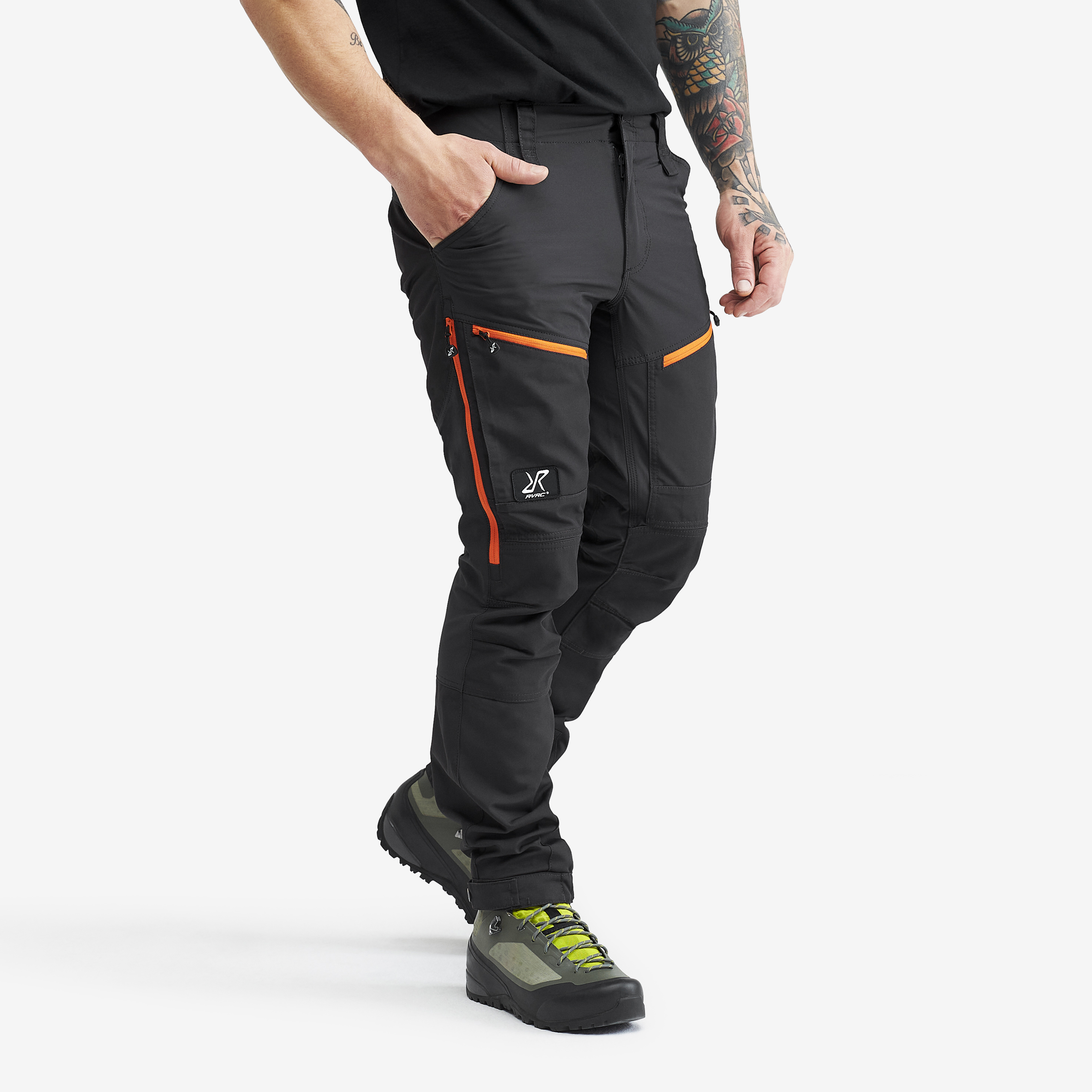 RVRC GP Pro Short Pants Grey/Orange Meestele,