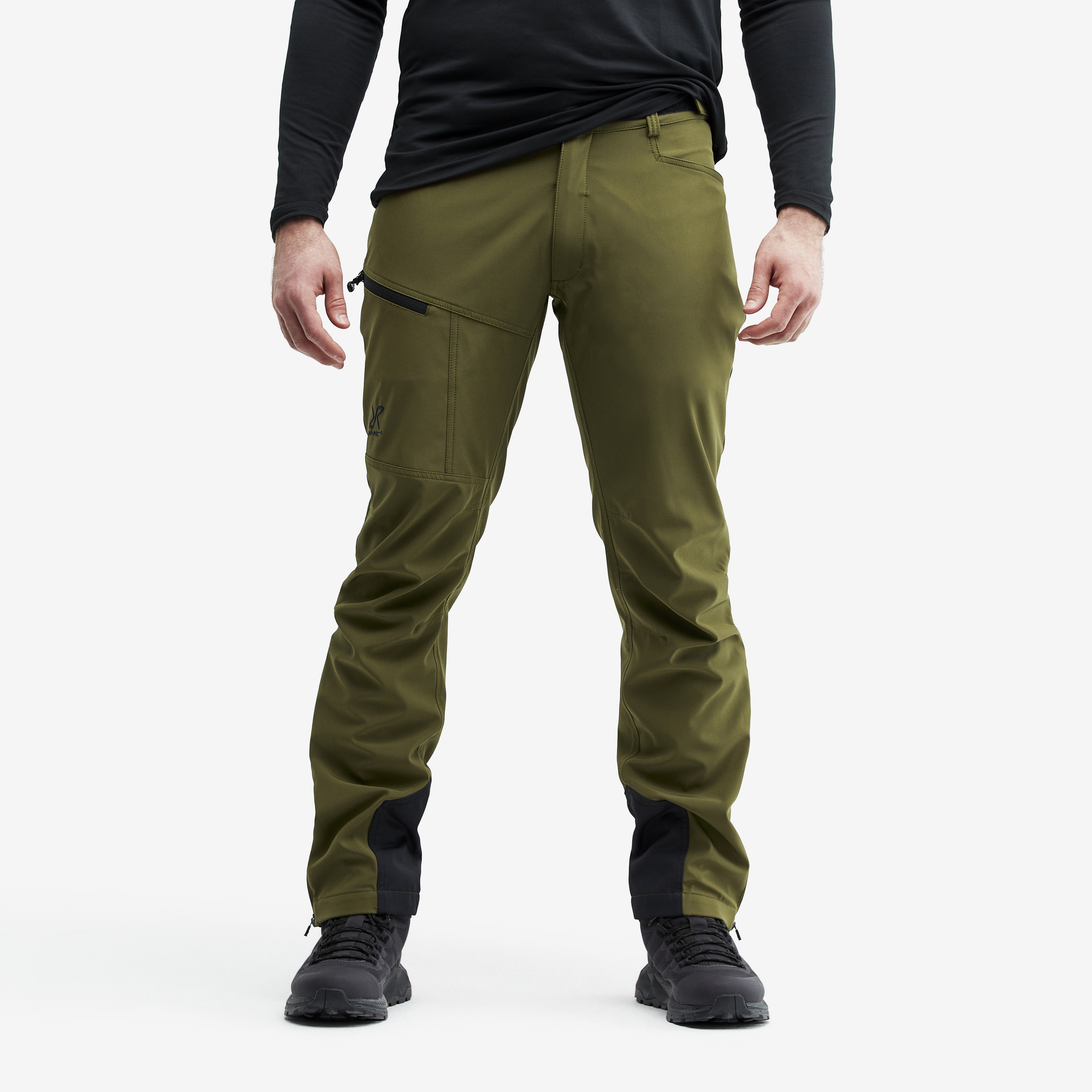 Trail Pants Dark Olive Meestele,