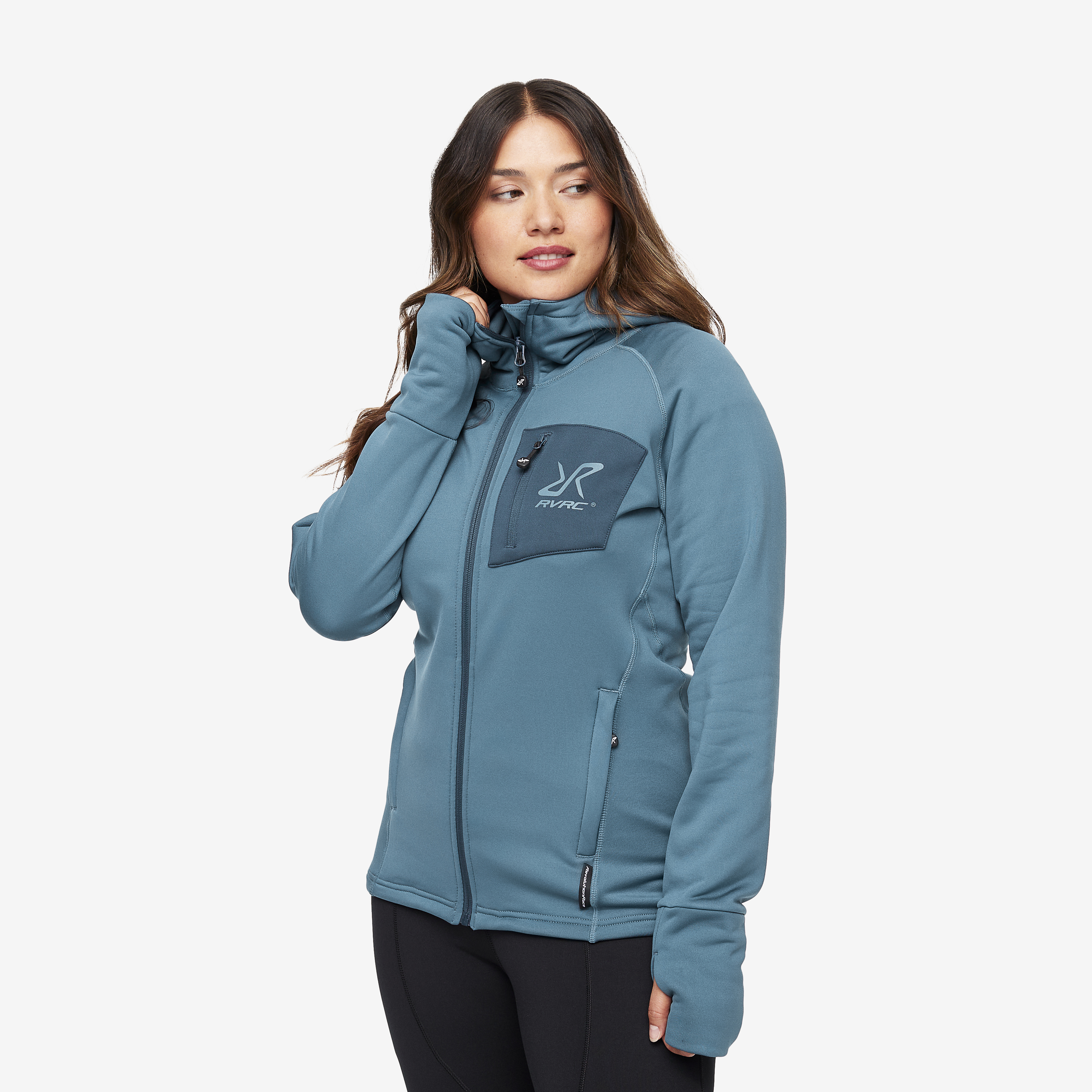 Illusion Hoodie Ocean Teal Naistele,