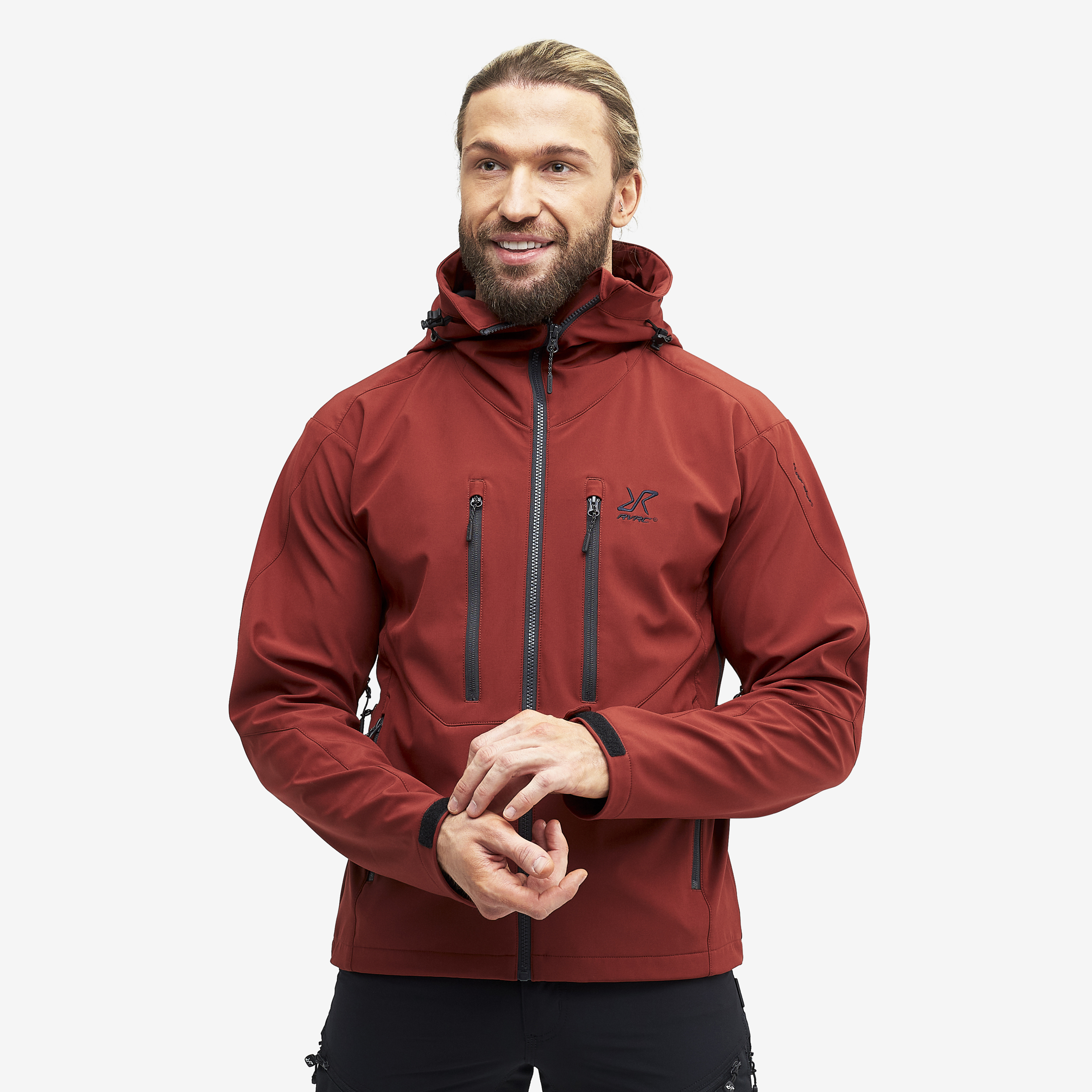 Trail Jacket Russet Brown Herr,