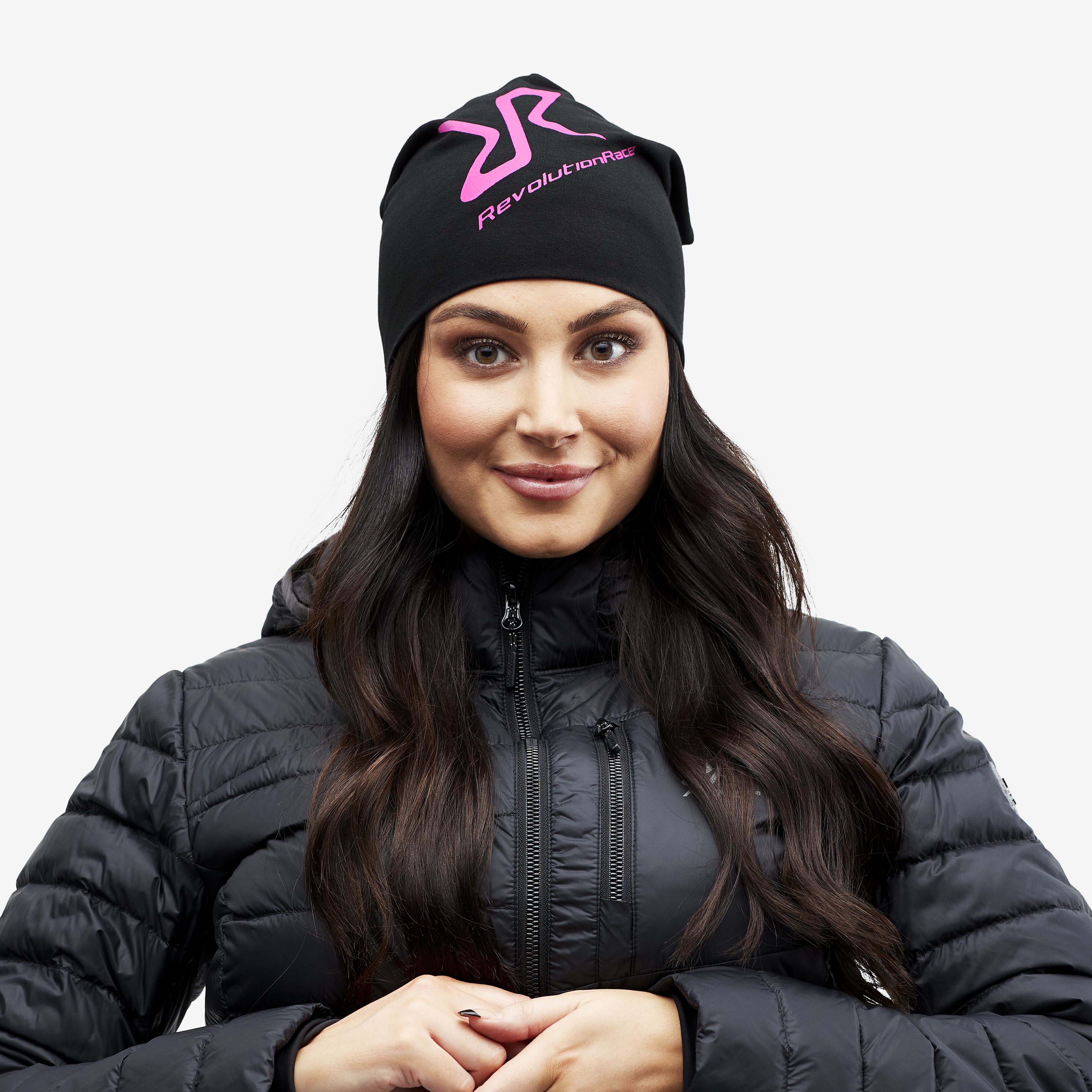 Beanie Black/Pink,