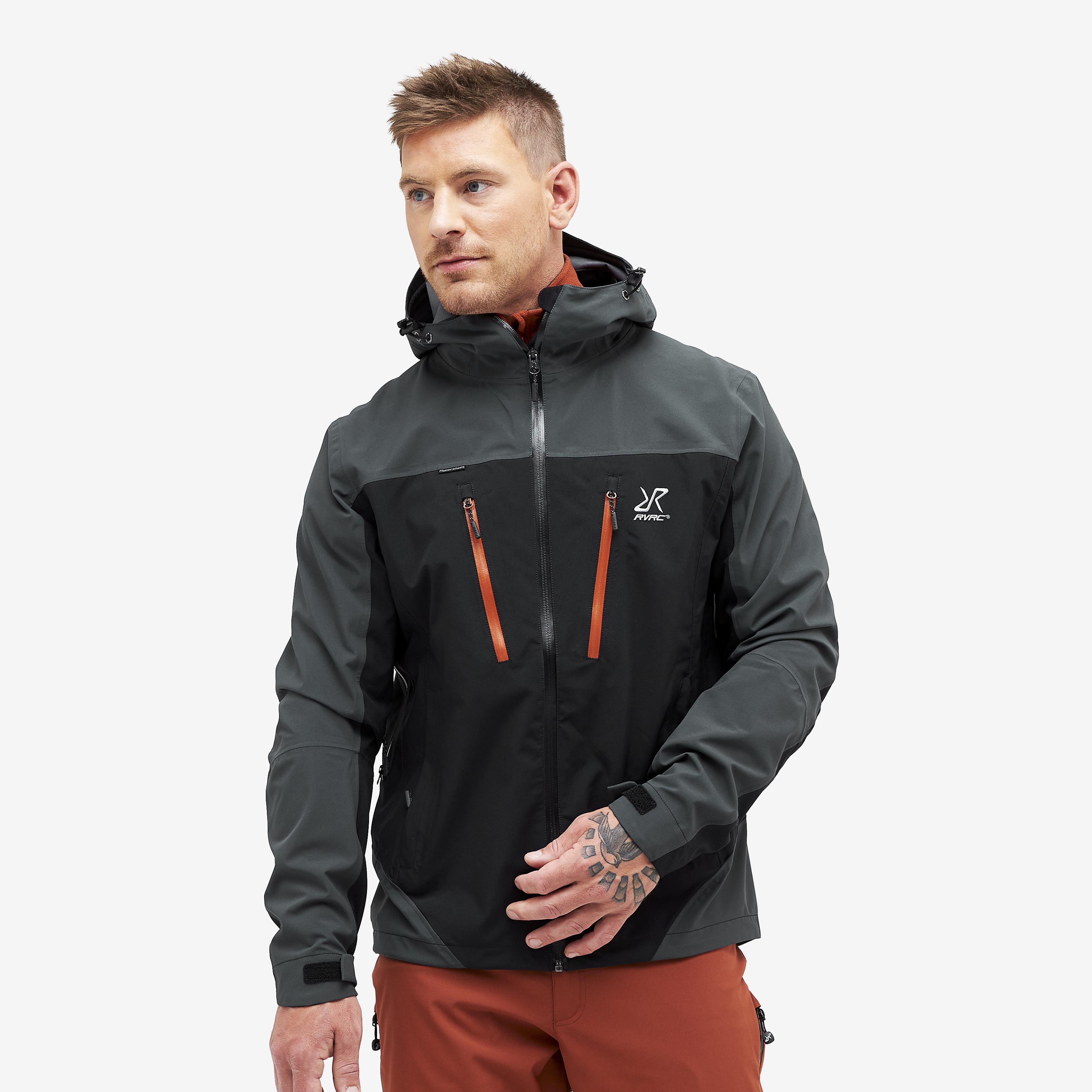Silence Proshell Jacket Black/Rusty 2.0 Herr,
