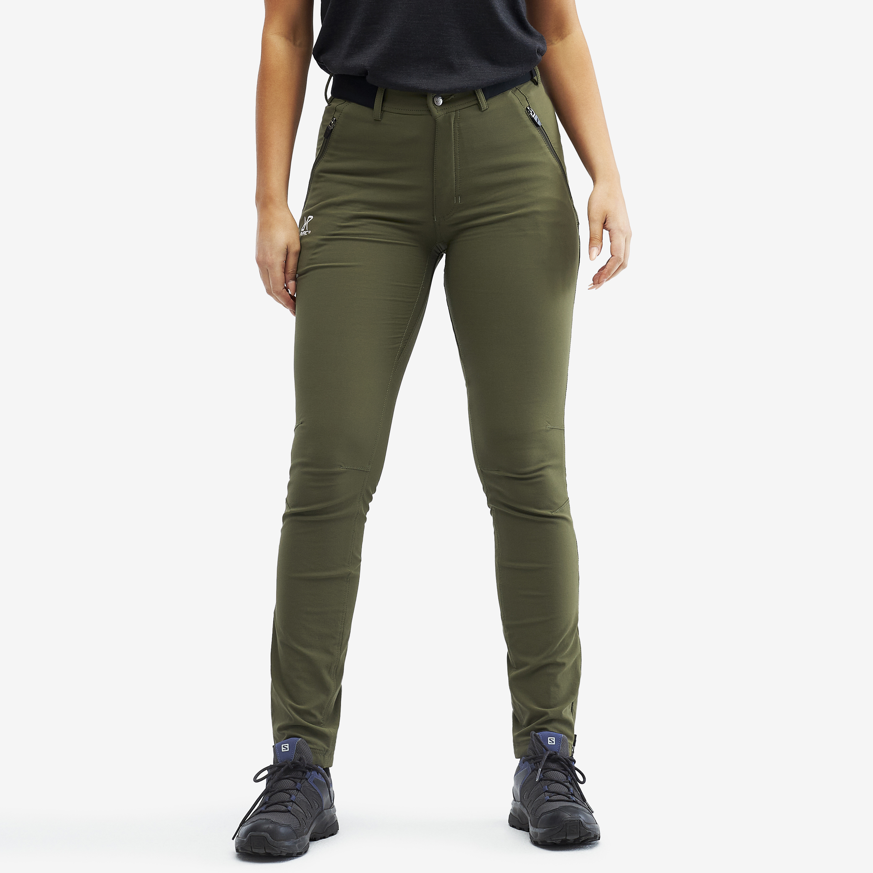 Daybreak Pants Olive Night Naistele, 