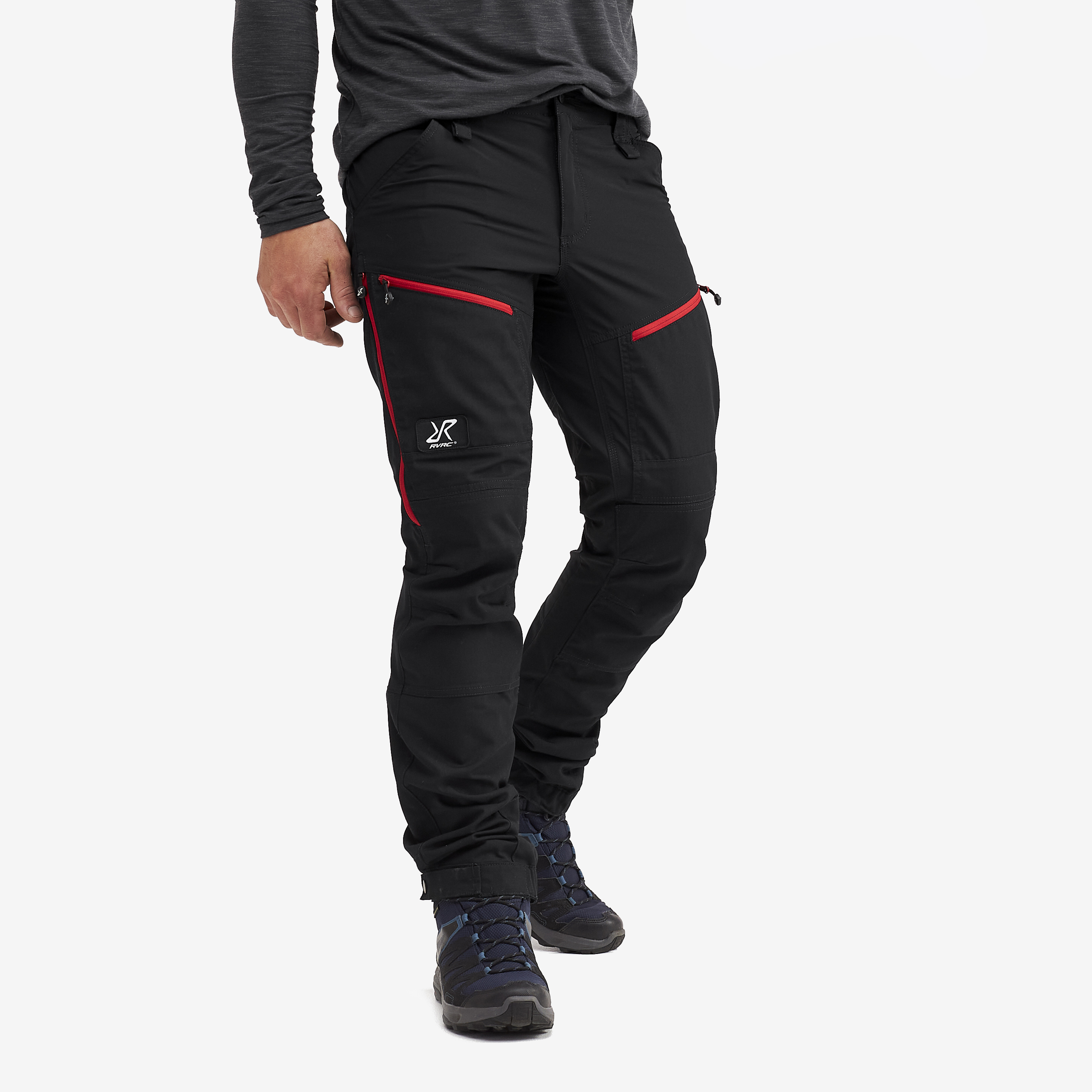 RVRC GP Pro Pants Black/Red Meestele,