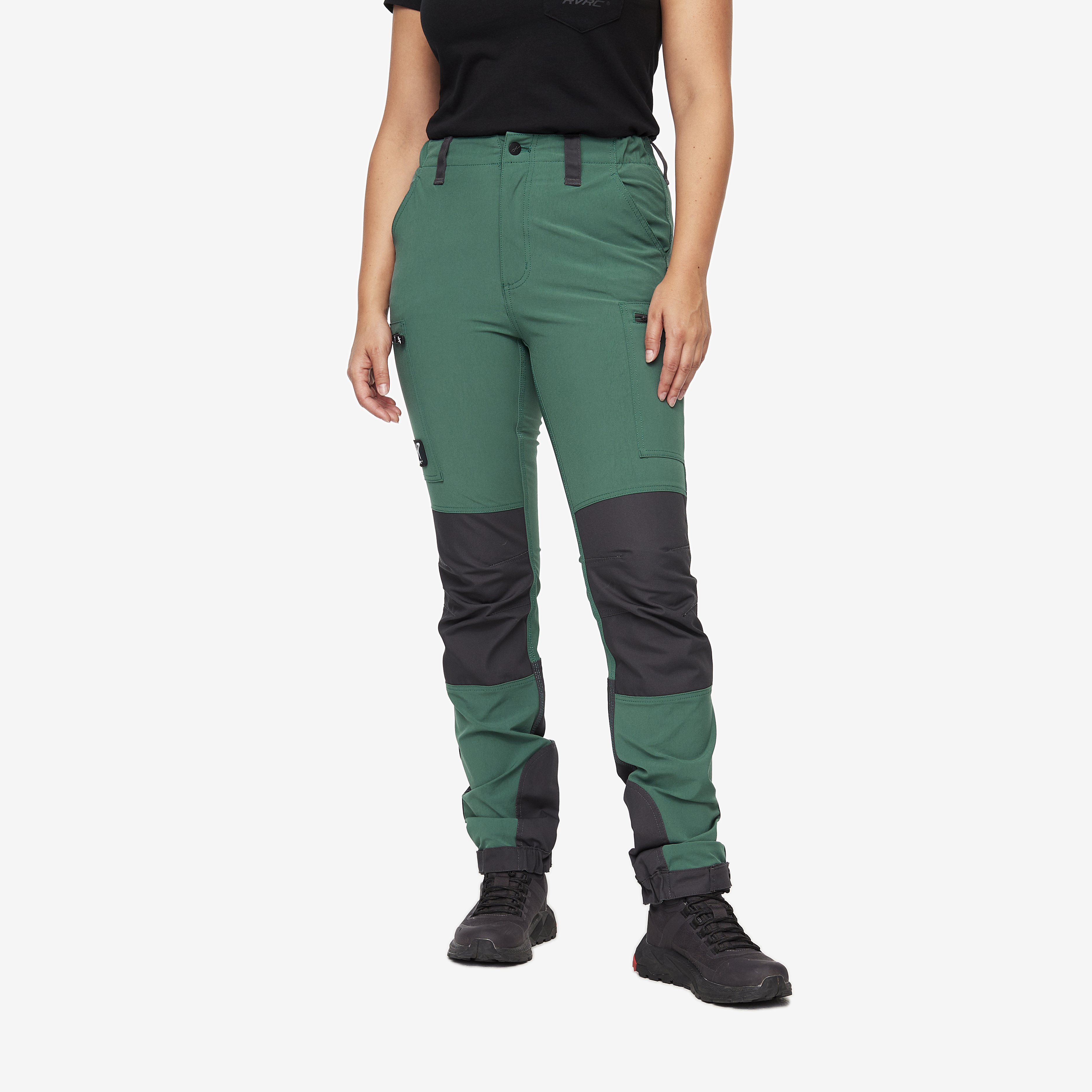 Nordwand Highwaist Stretch Pants Sage Green Naistele,